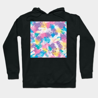 Vivid Color Splashes | Urban Finery Hoodie